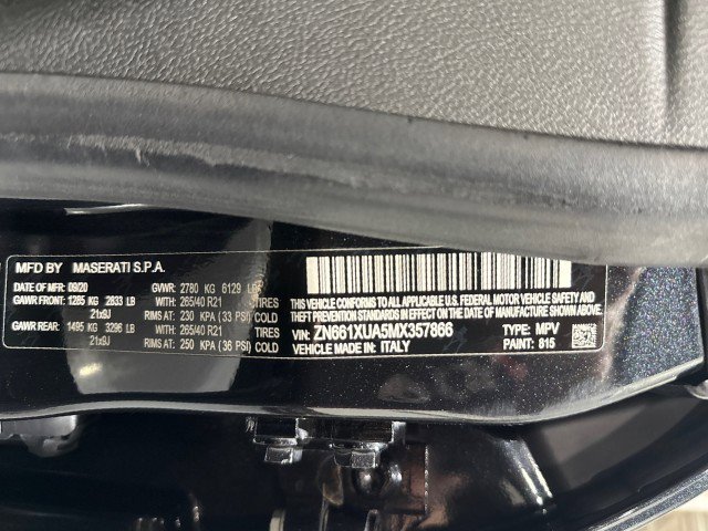 Used 2021 Maserati Levante $82K MSRP image 80