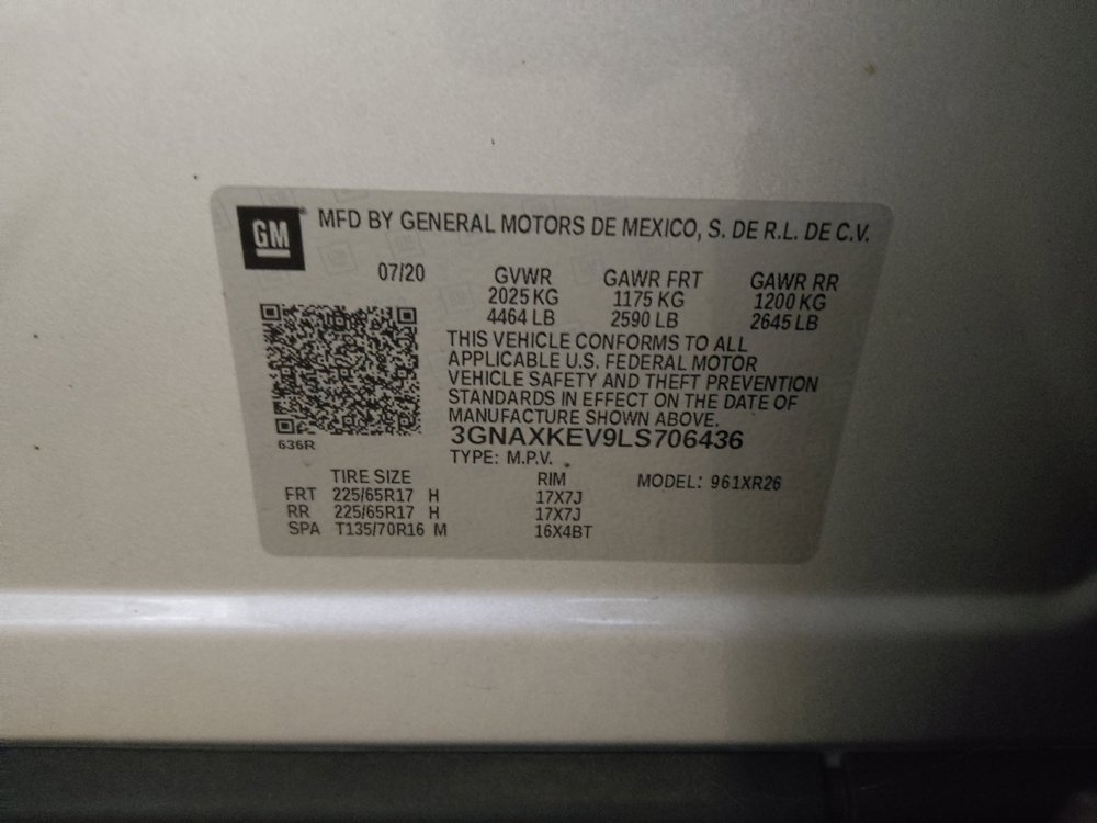 Used 2020 Chevrolet Equinox LT FWD image 33