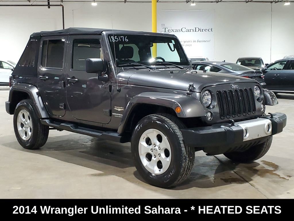 Used 2014 Jeep Wrangler Unlimited Sahara w/ Connectivity Group image 3