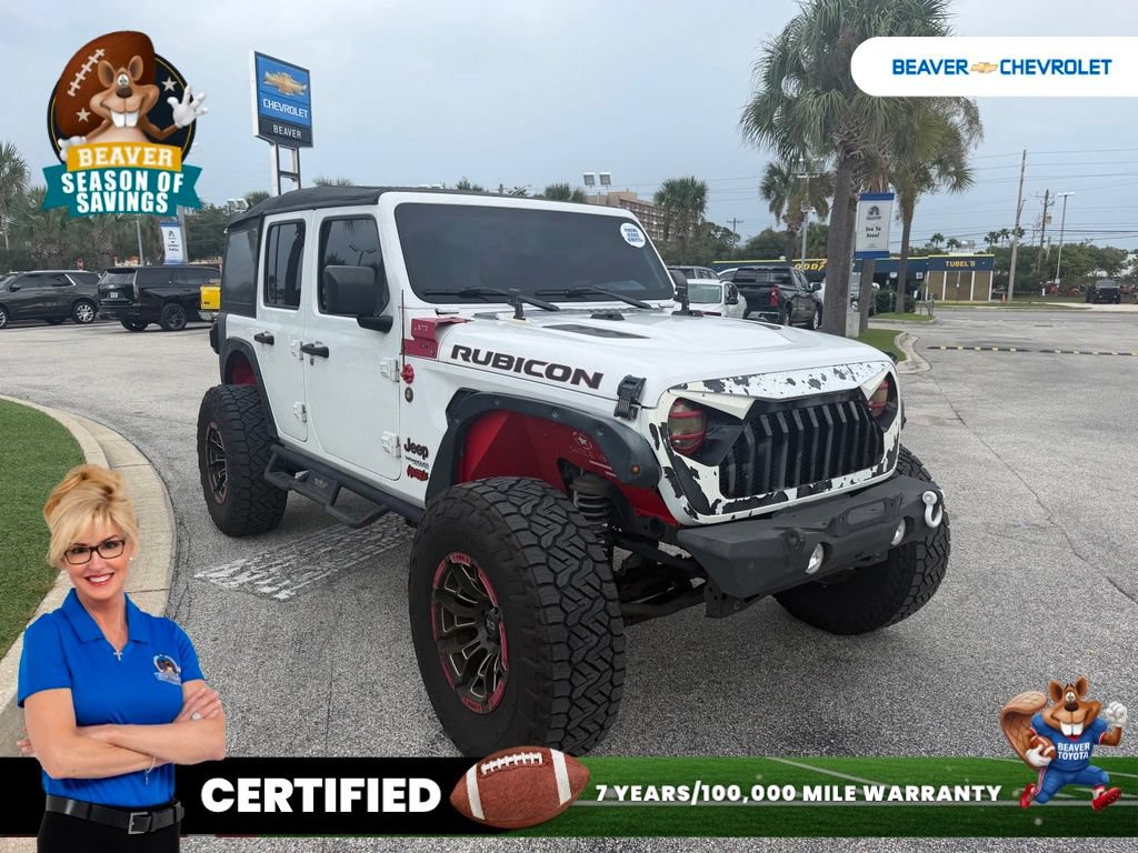 Used 2020 Jeep Wrangler Unlimited Rubicon AWD/4WD image 2