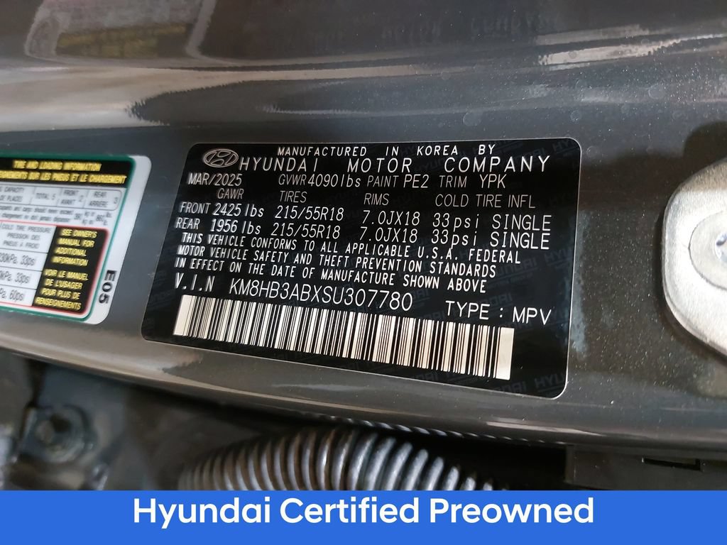 Certified 2025 Hyundai Kona SEL FWD image 37