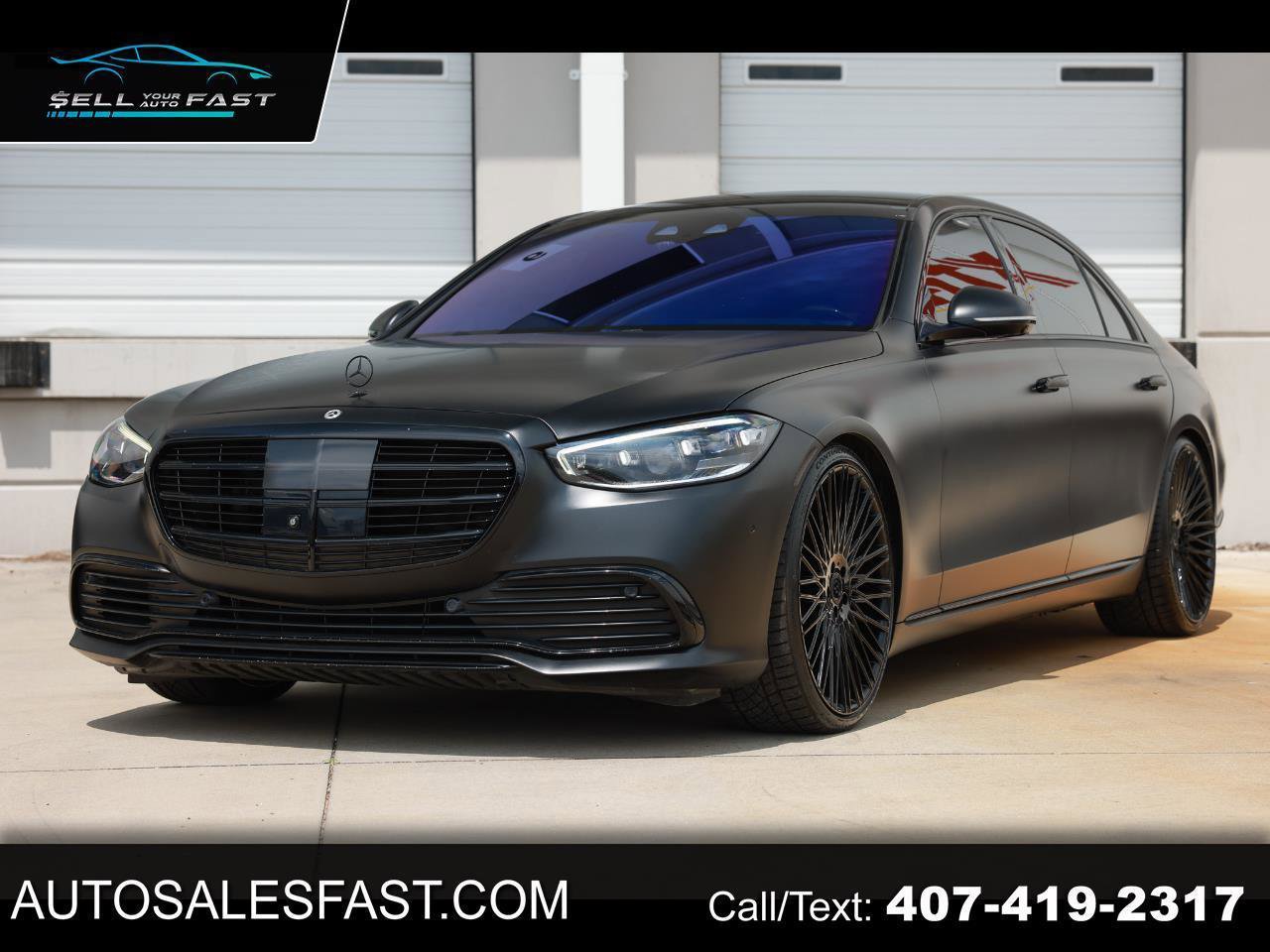 Used 2022 Mercedes-Benz S 580 4MATIC Sedan image 1
