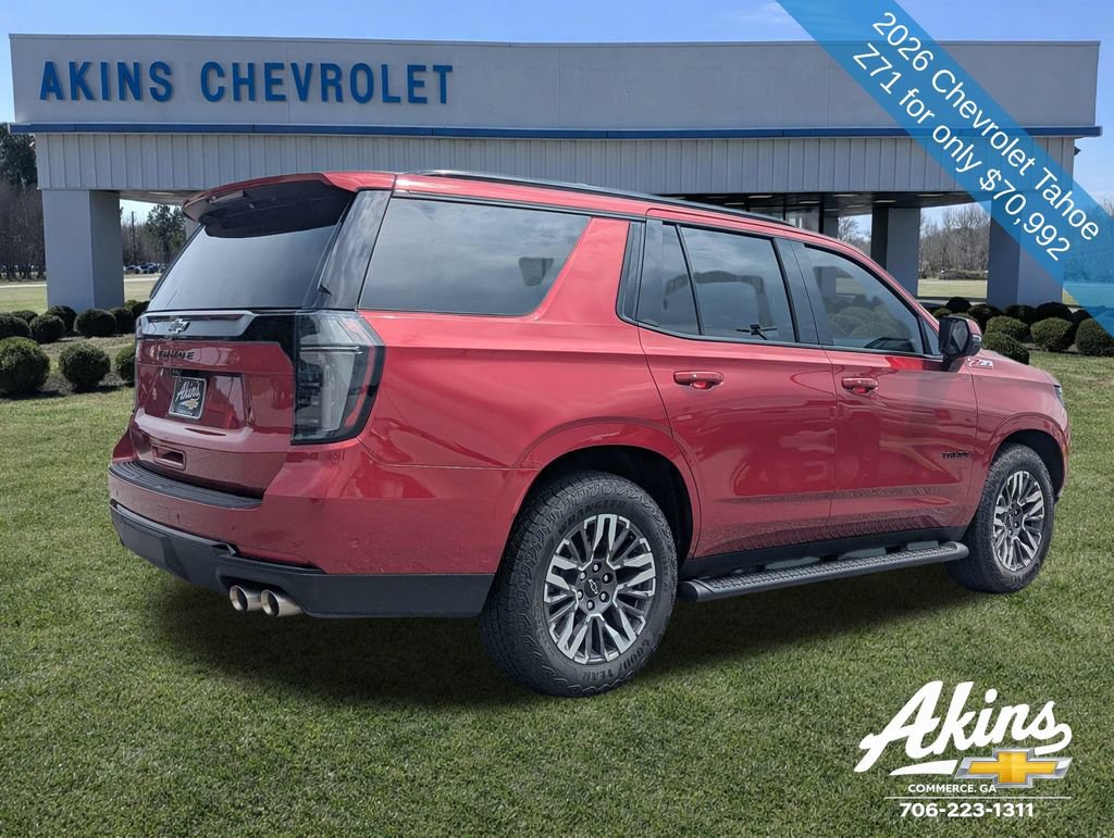 Used 2026 Chevrolet Tahoe Z71 w/ Z71 Off-Road Package AWD/4WD image 4