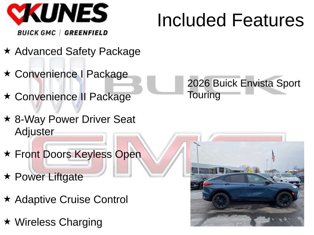 New 2026 Buick Envista Sport Touring w/ Convenience I Package image 3
