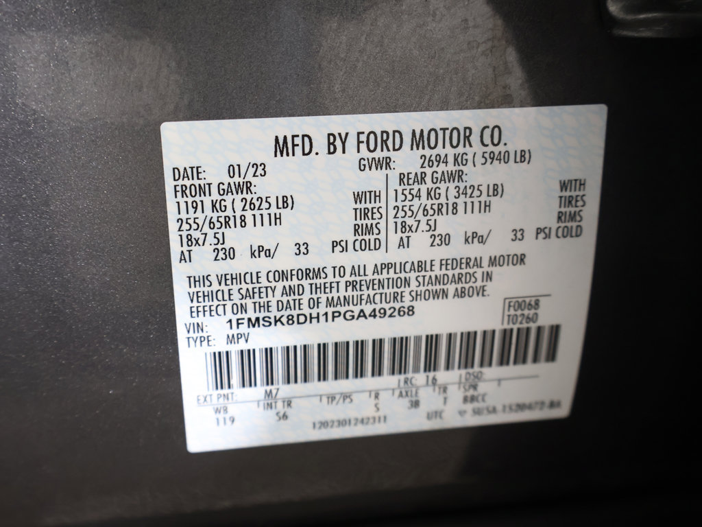 Used 2023 Ford Explorer XLT w/ Equipment Group 202A AWD/4WD image 55