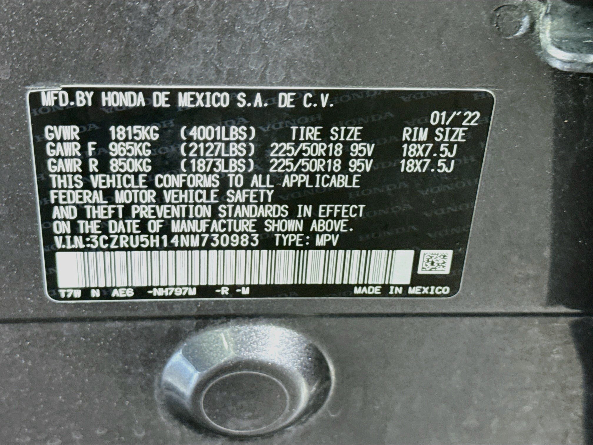 Used 2022 Honda HR-V Sport image 39