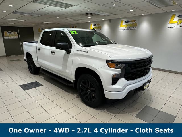 Used 2022 Chevrolet Silverado 1500 Custom AWD/4WD image 1