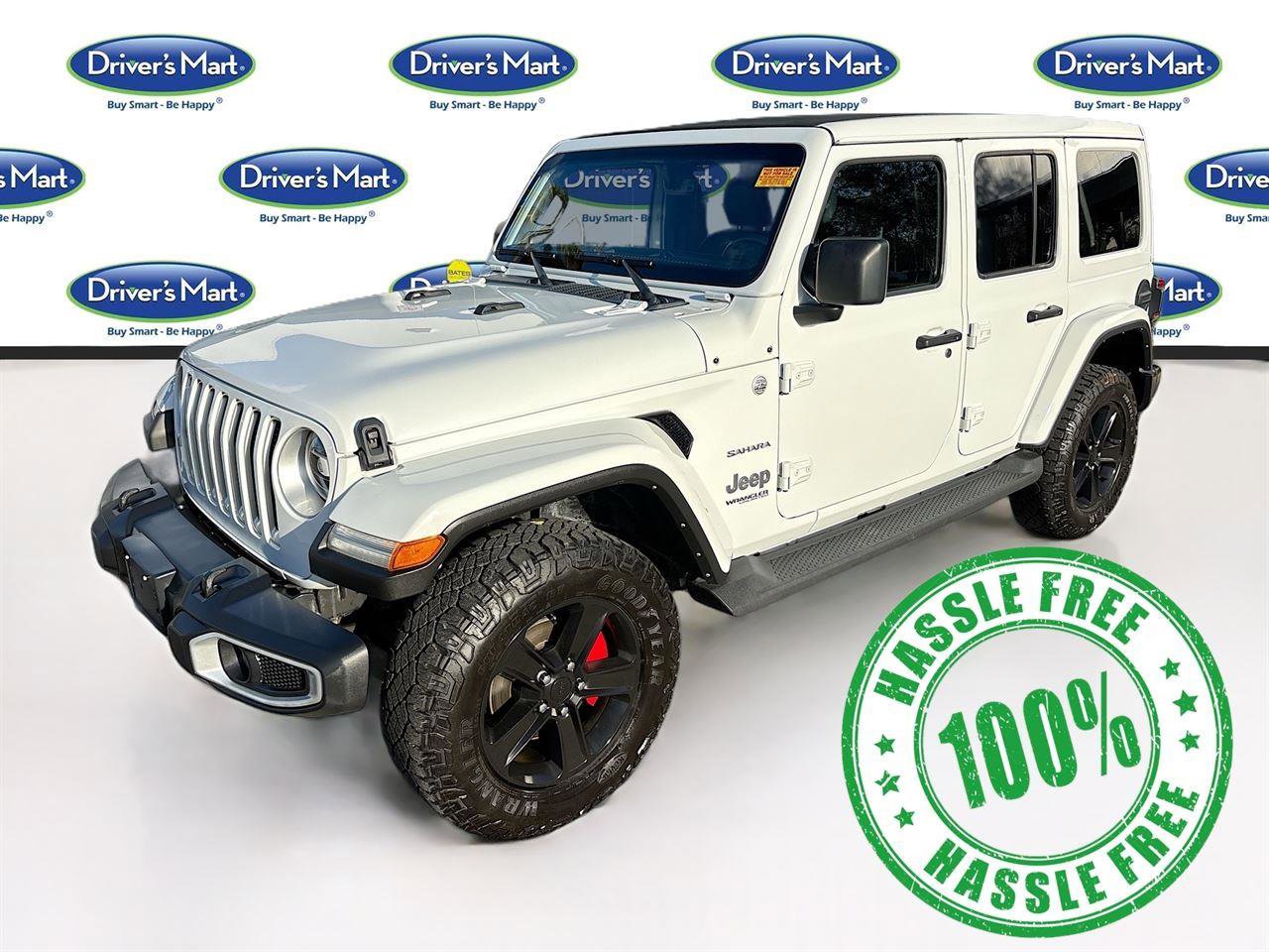 Used 2022 Jeep Wrangler Unlimited Sahara w/ LED Lighting Group AWD/4WD image 3