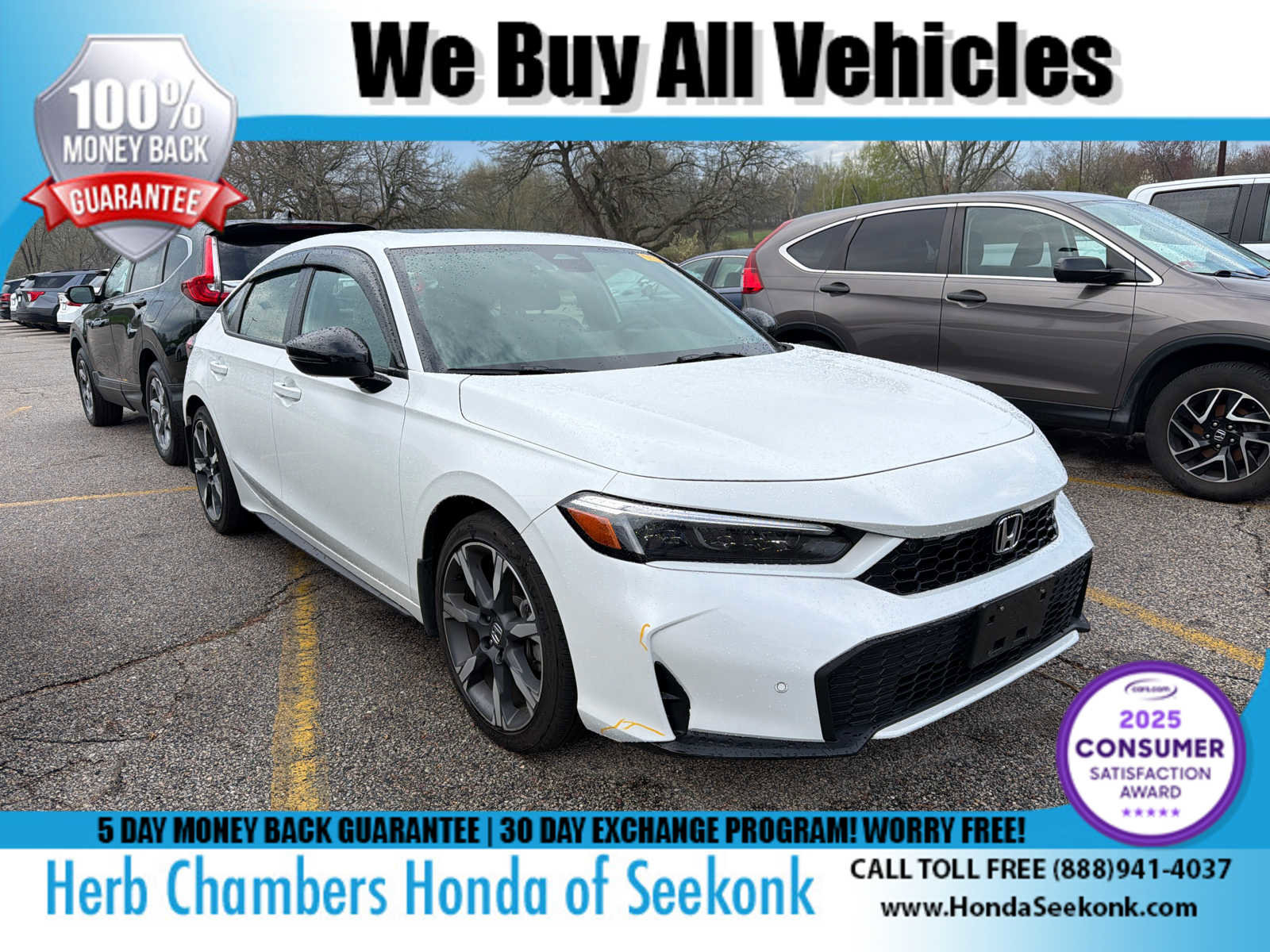 Used 2025 Honda Civic Sport Touring image 1