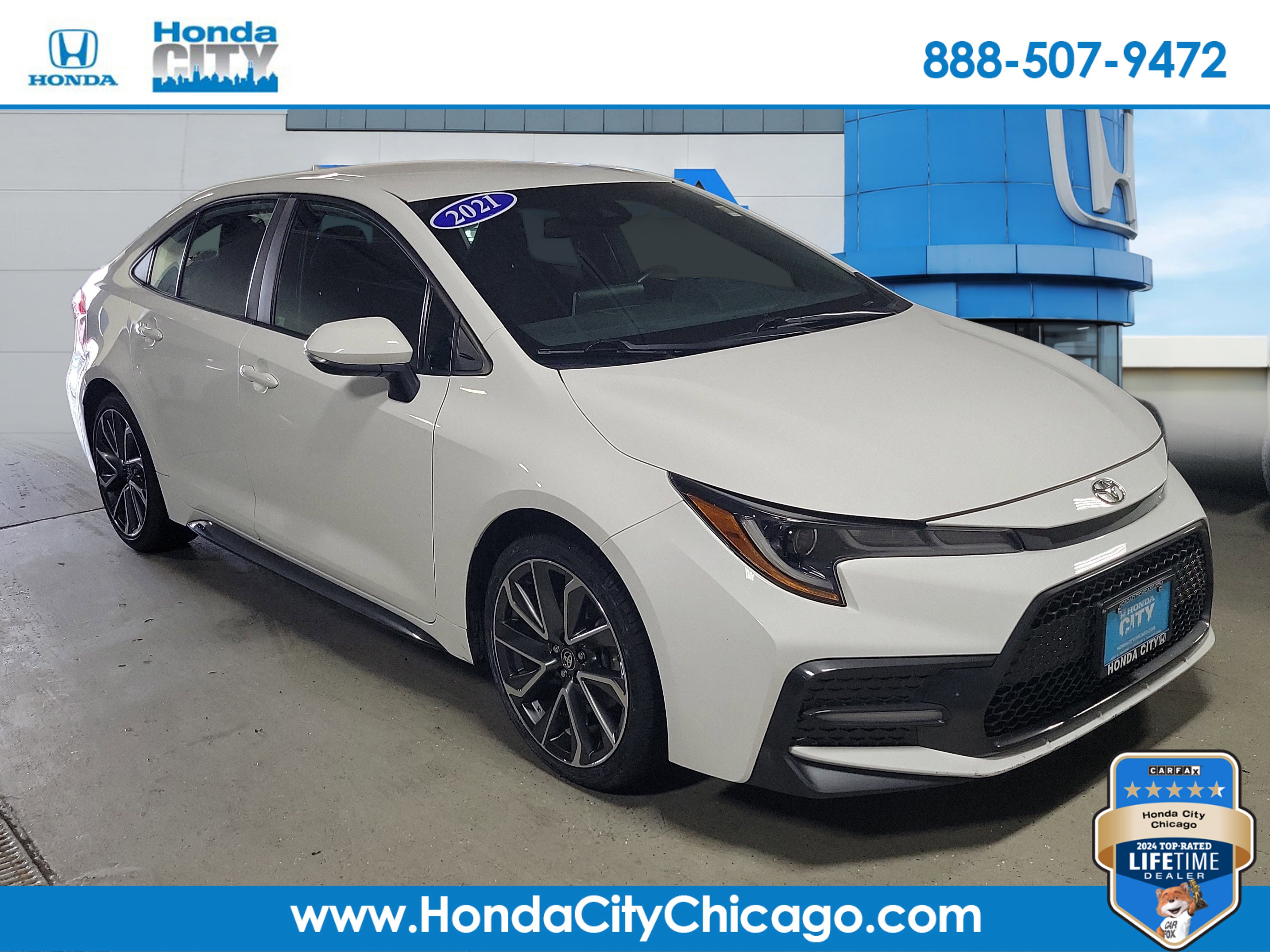 Used 2021 Toyota Corolla SE w/ Carpet Mat Package (TMS) image 1