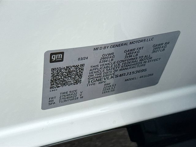 Used 2024 Chevrolet Traverse RS w/ LPO, Floor Liner Package AWD/4WD image 47