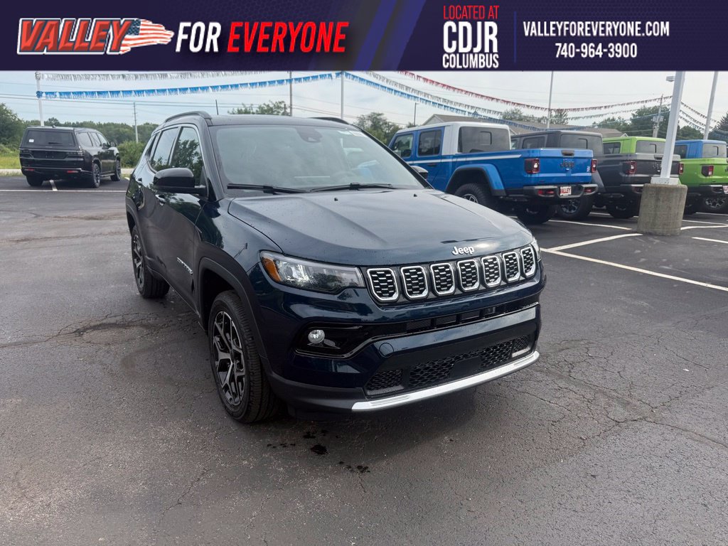 New 2026 Jeep Compass Limited w/ Sun, Sound & Navigation Group
