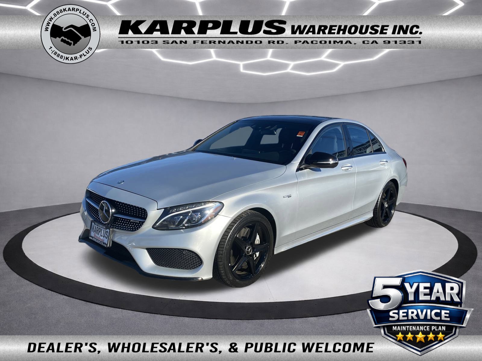Used 2017 Mercedes-Benz C 43 AMG 4MATIC Sedan w/ Premium 4 Package