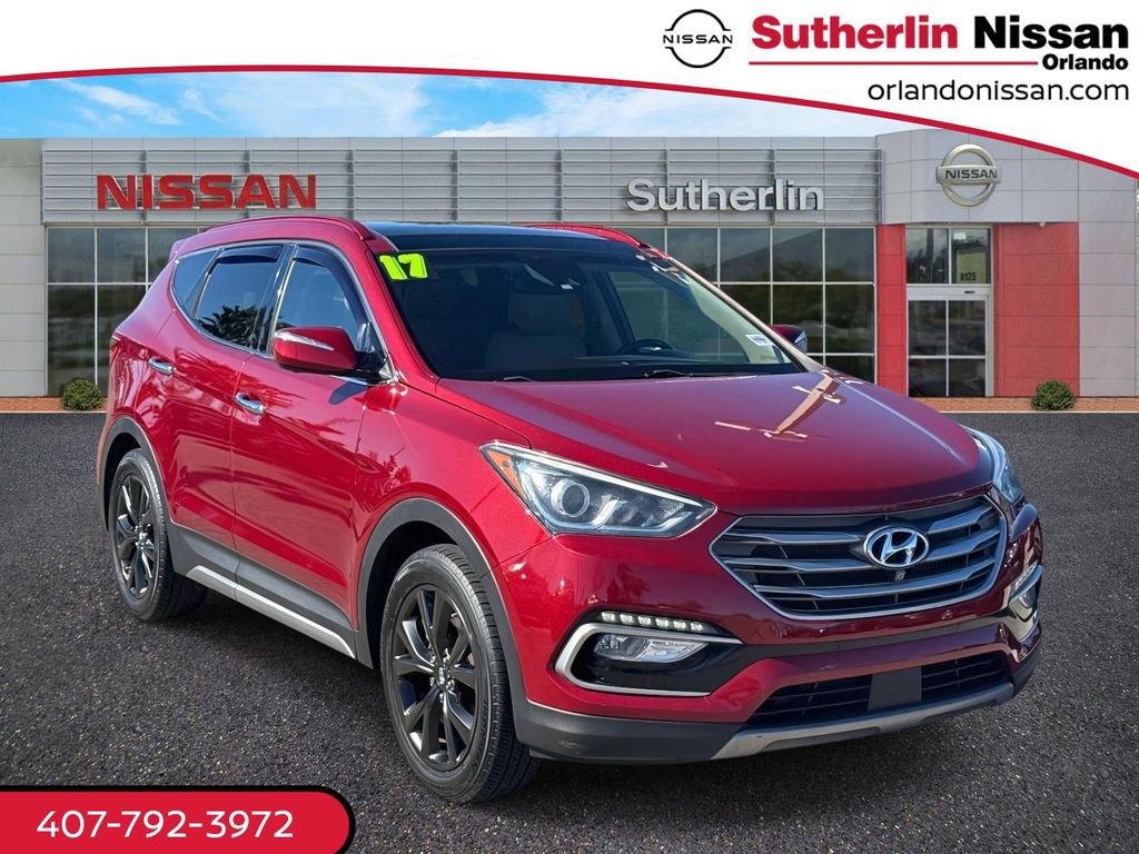 Used 2017 Hyundai Santa Fe Sport w/ 2.0T Ultimate Tech Package 05 image 1