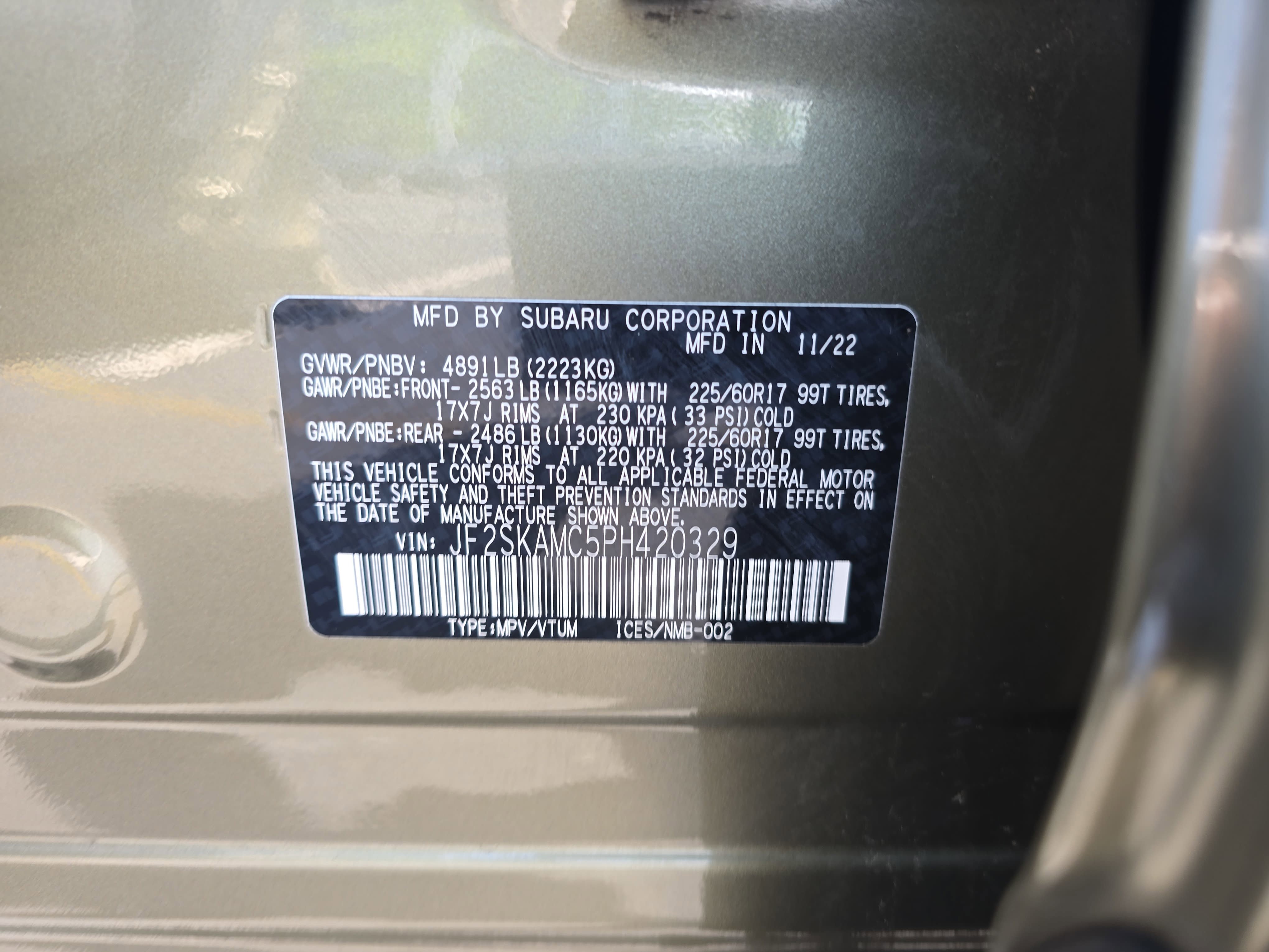 Used 2023 Subaru Forester Wilderness AWD/4WD image 32
