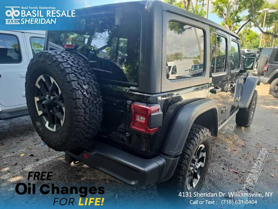 Used 2024 Jeep Wrangler Unlimited Rubicon 4xe w/ Convenience Group AWD/4WD image 1