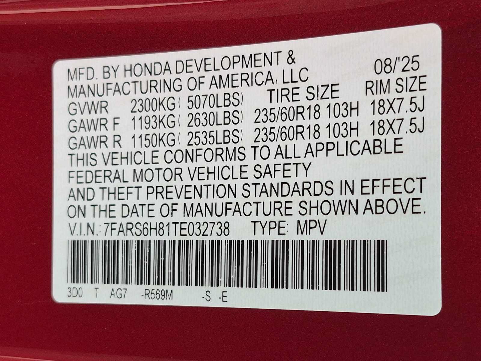 Used 2026 Honda CR-V Sport-L image 34