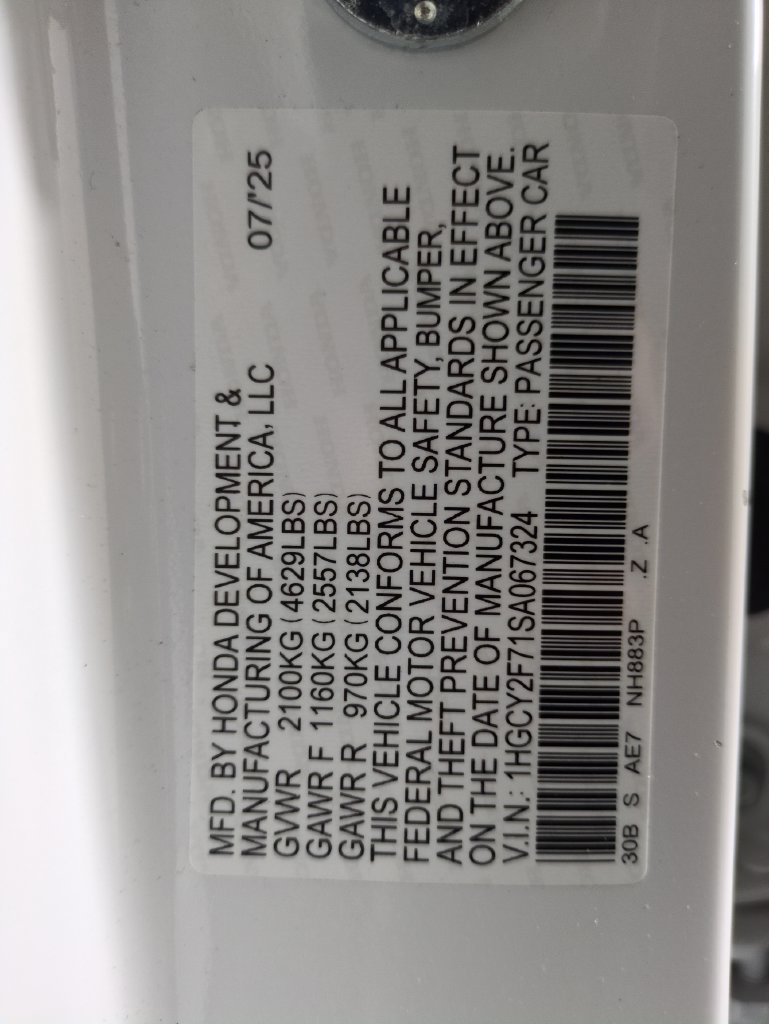 Certified 2025 Honda Accord Sport image 36
