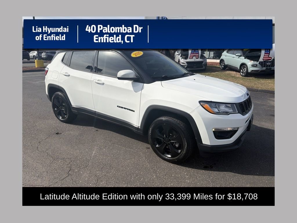 Used 2020 Jeep Compass Latitude AWD/4WD image 1