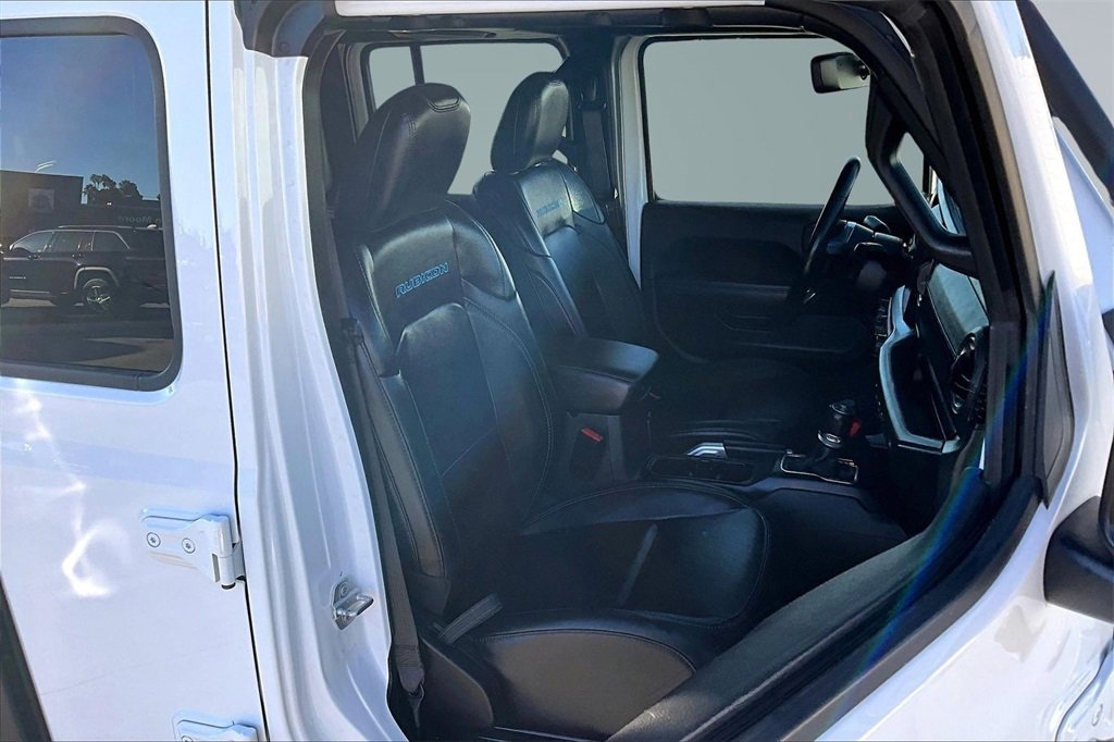 Used 2021 Jeep Wrangler Unlimited Rubicon 4xe w/ Steel Bumper Group image 8