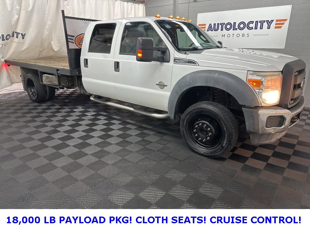 Used 2011 Ford F550 4x4 Crew Cab Super Duty