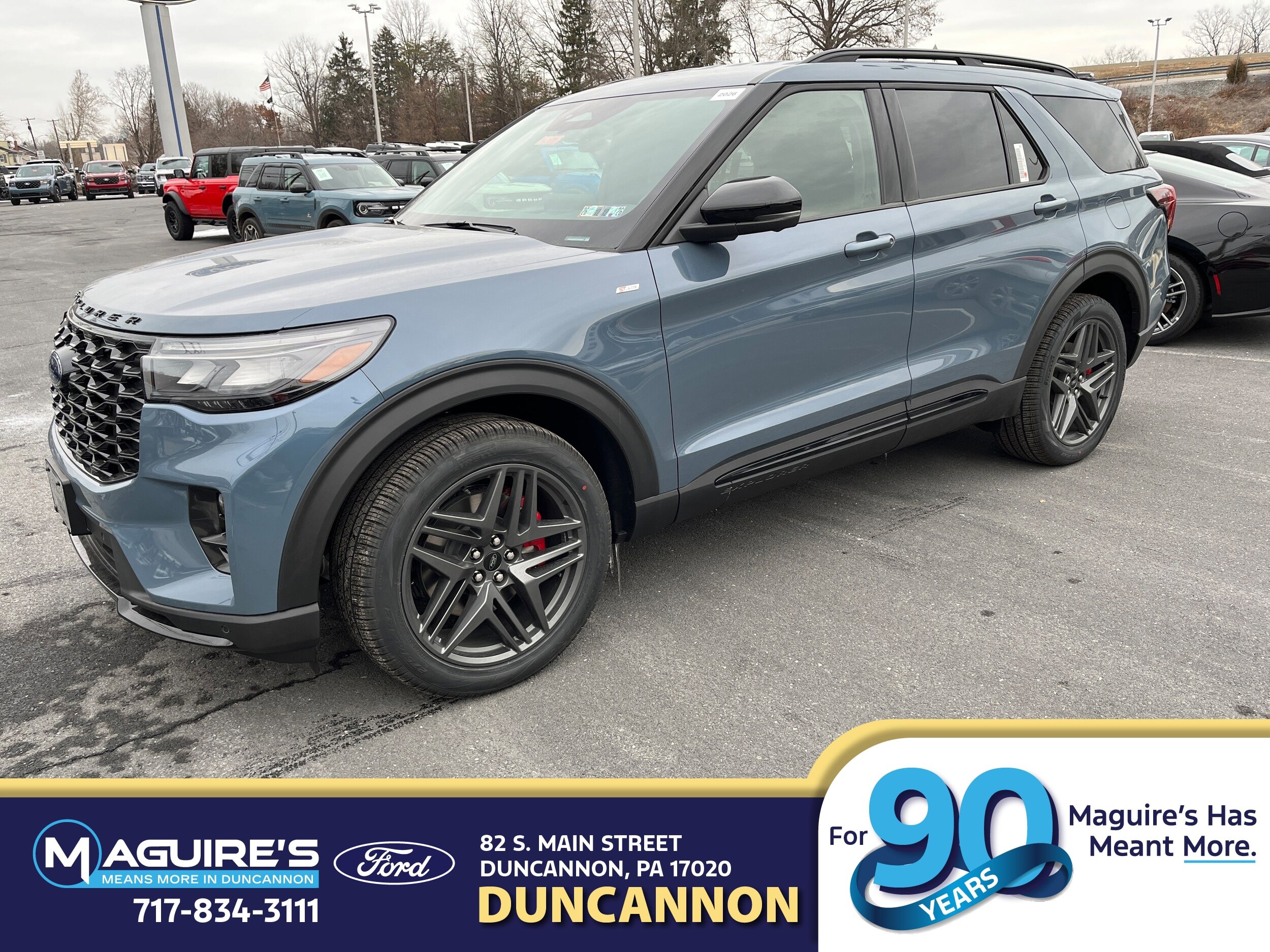 New 2026 Ford Explorer ST-Line w/ ST-Line Street Pack