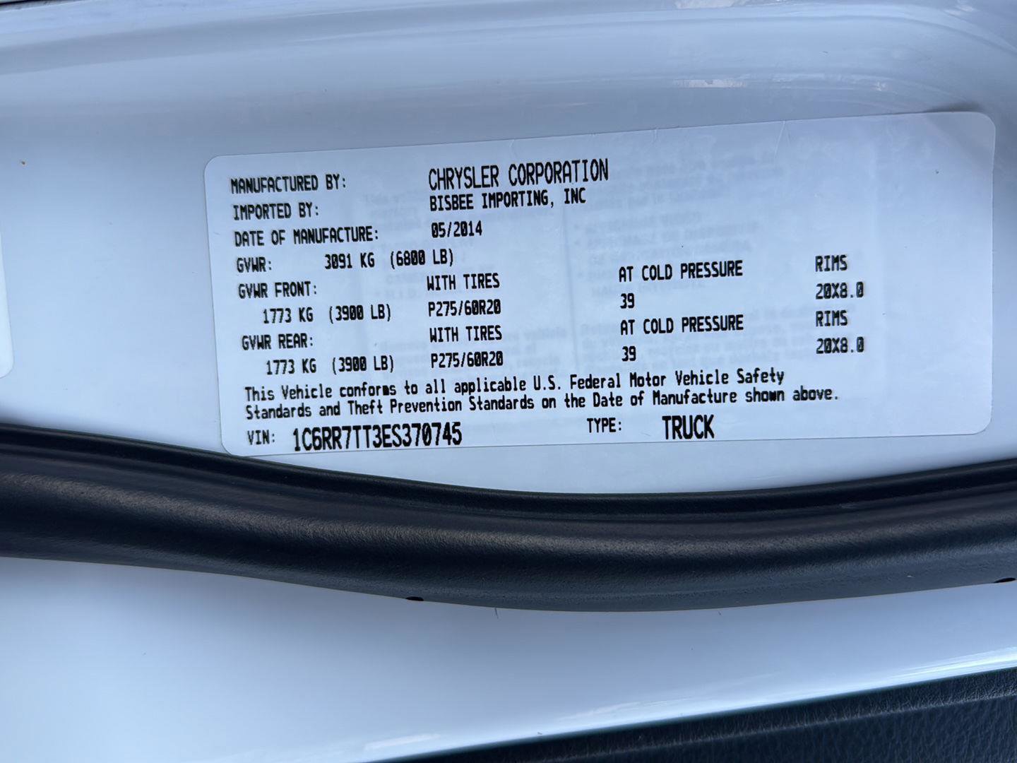 Used 2014 RAM 1500 Big Horn image 34