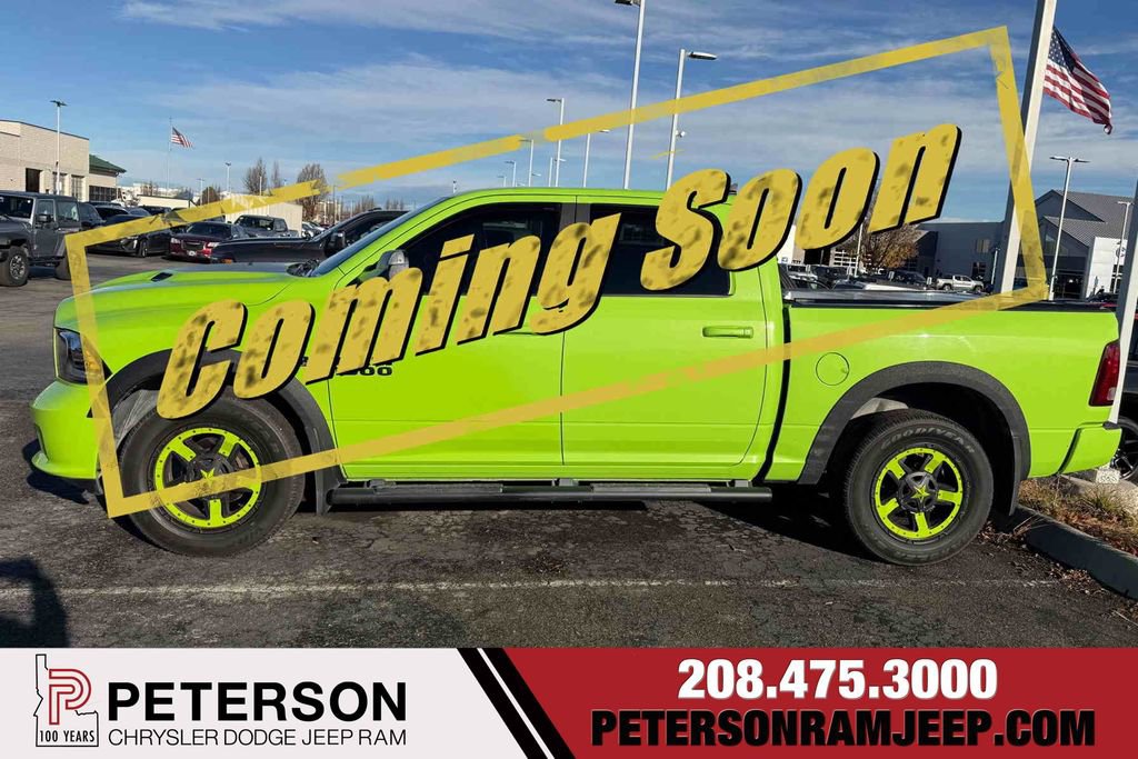 Used 2017 RAM 1500 Sport w/ Sublime Green Sport Package
