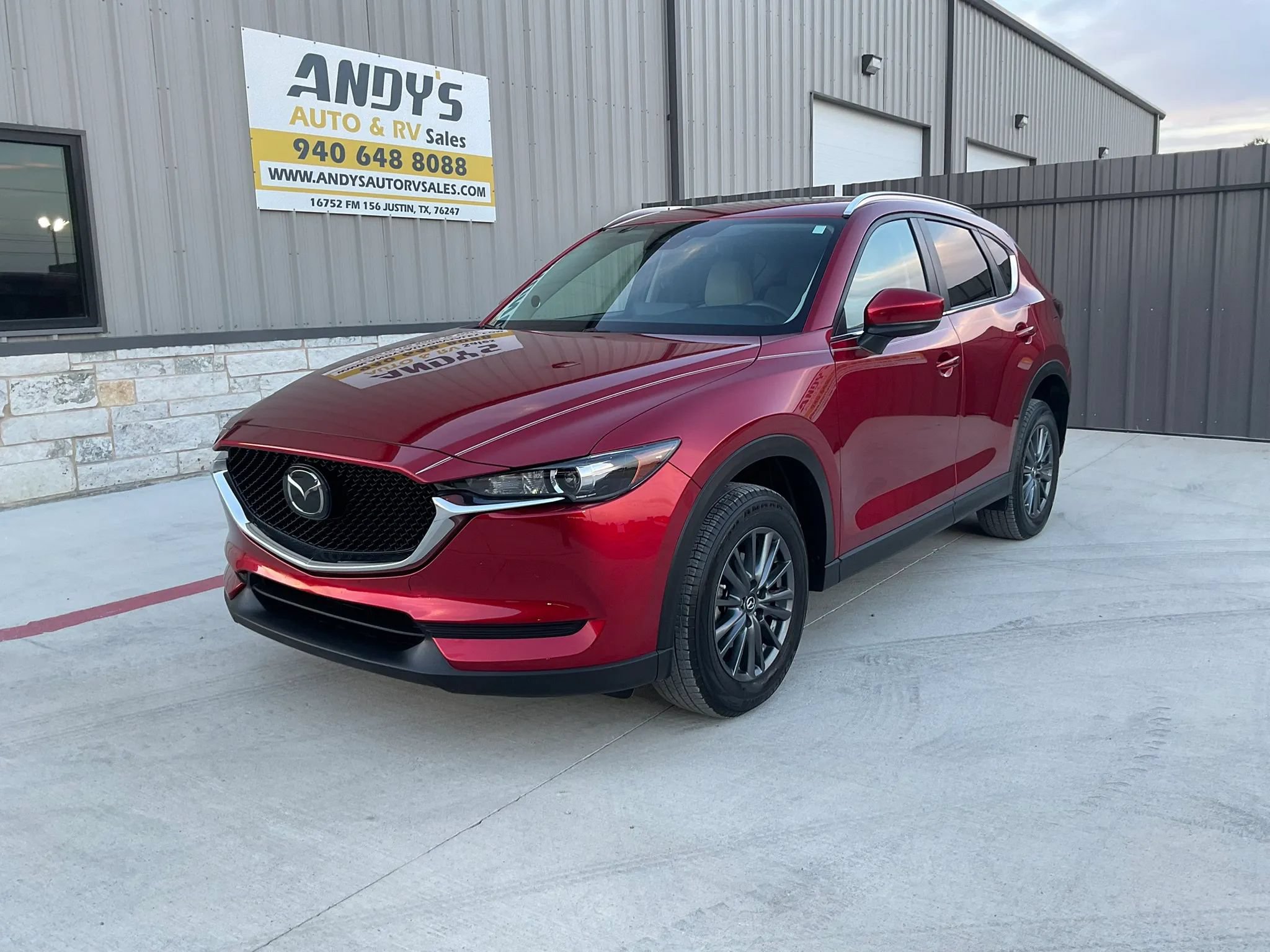 Used 2021 MAZDA CX-5 Touring w/ Touring Preferred SV Package FWD image 1