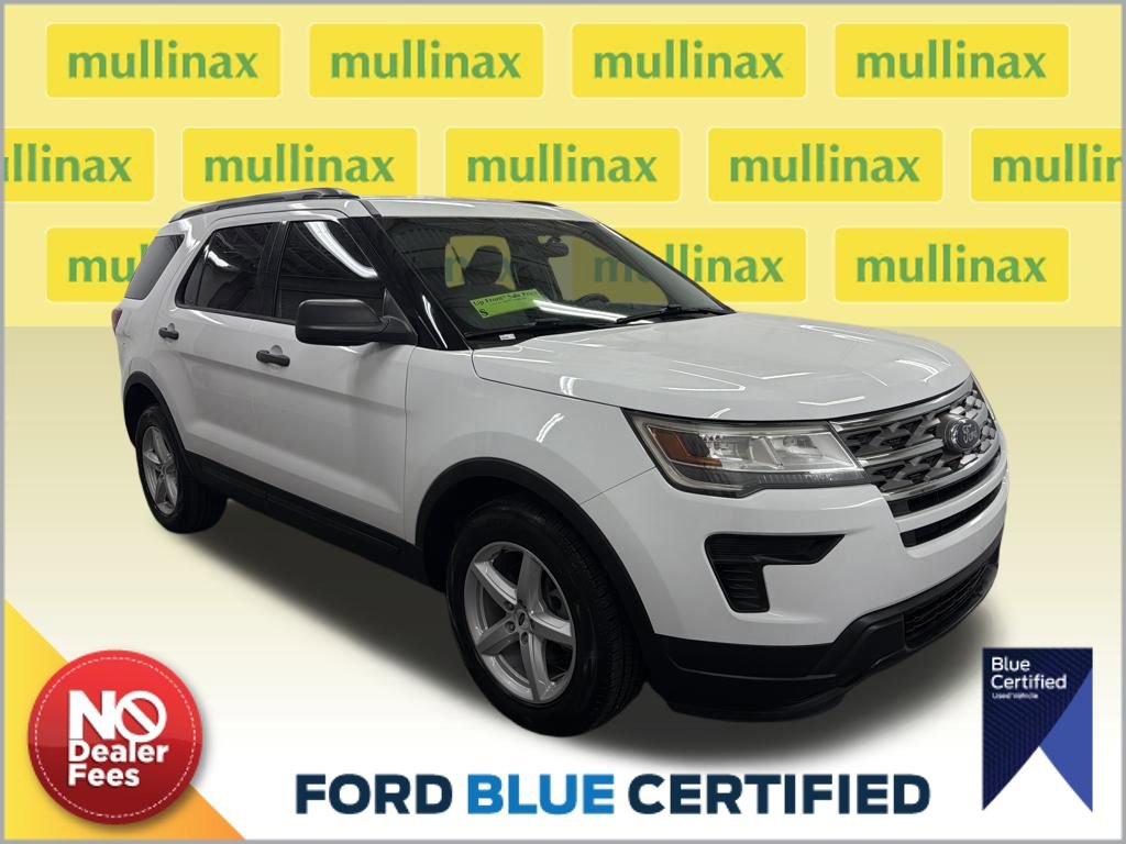 Certified 2019 Ford Explorer FWD