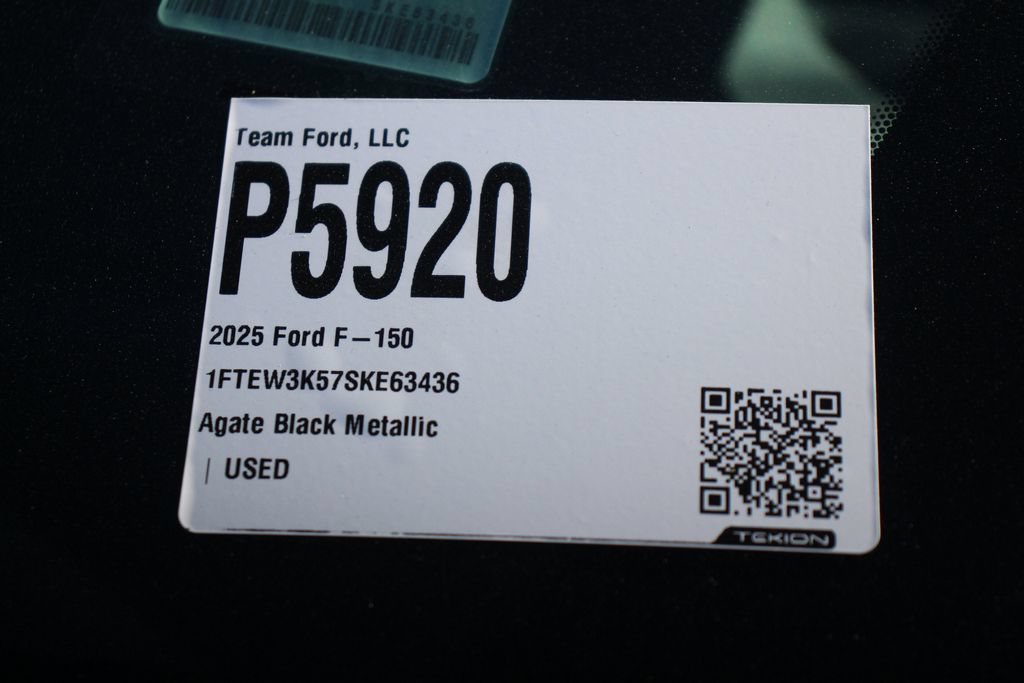 Certified 2025 Ford F150 XLT w/ Equipment Group 301A Standard RWD image 30