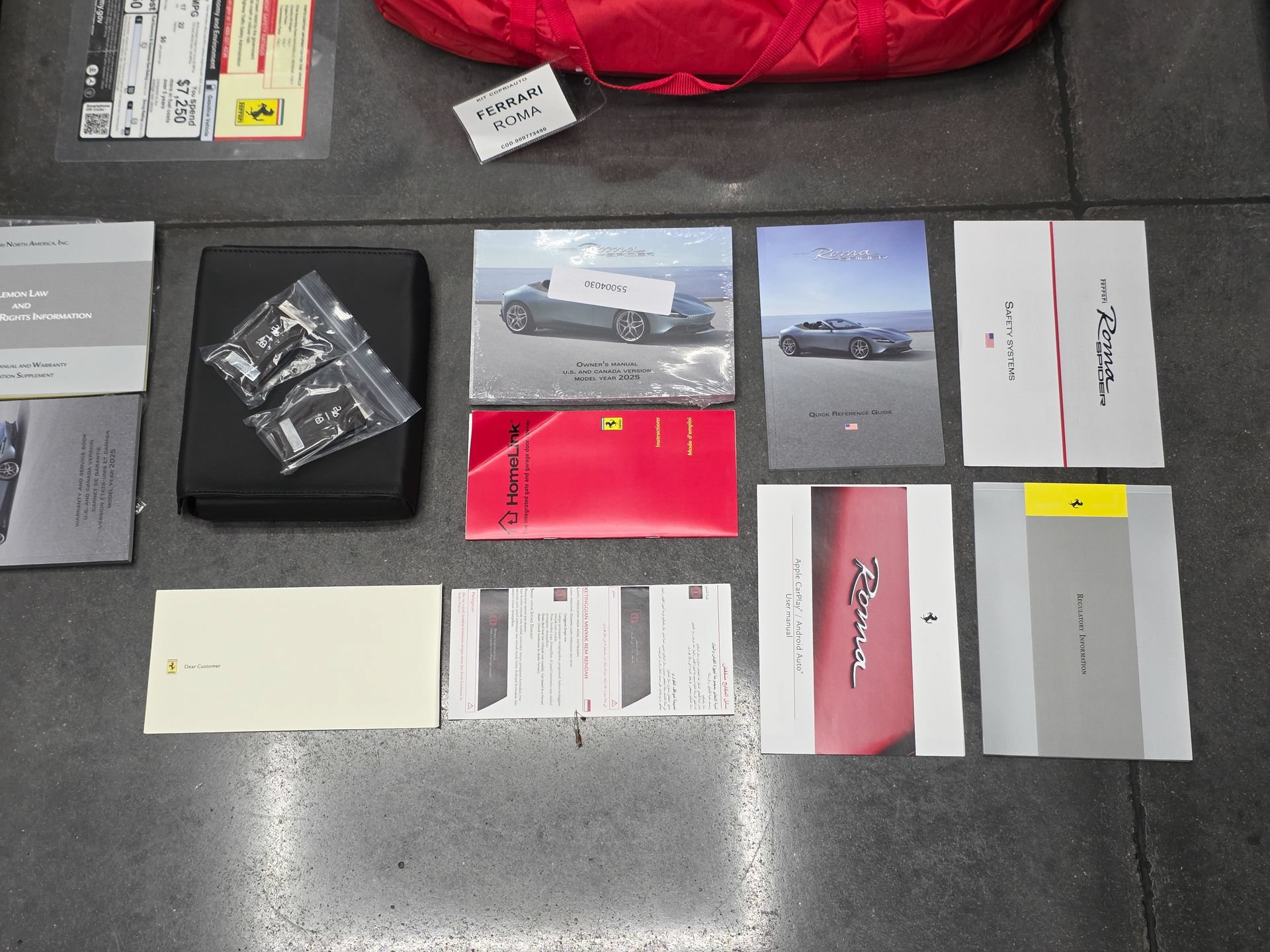 Used 2025 Ferrari Roma Spider RWD image 45