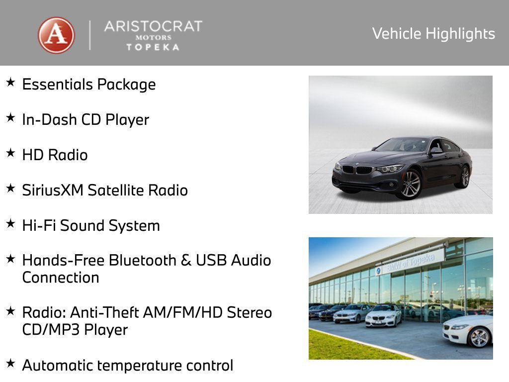 Used 2018 BMW 430i Gran Coupe xDrive AWD/4WD image 2