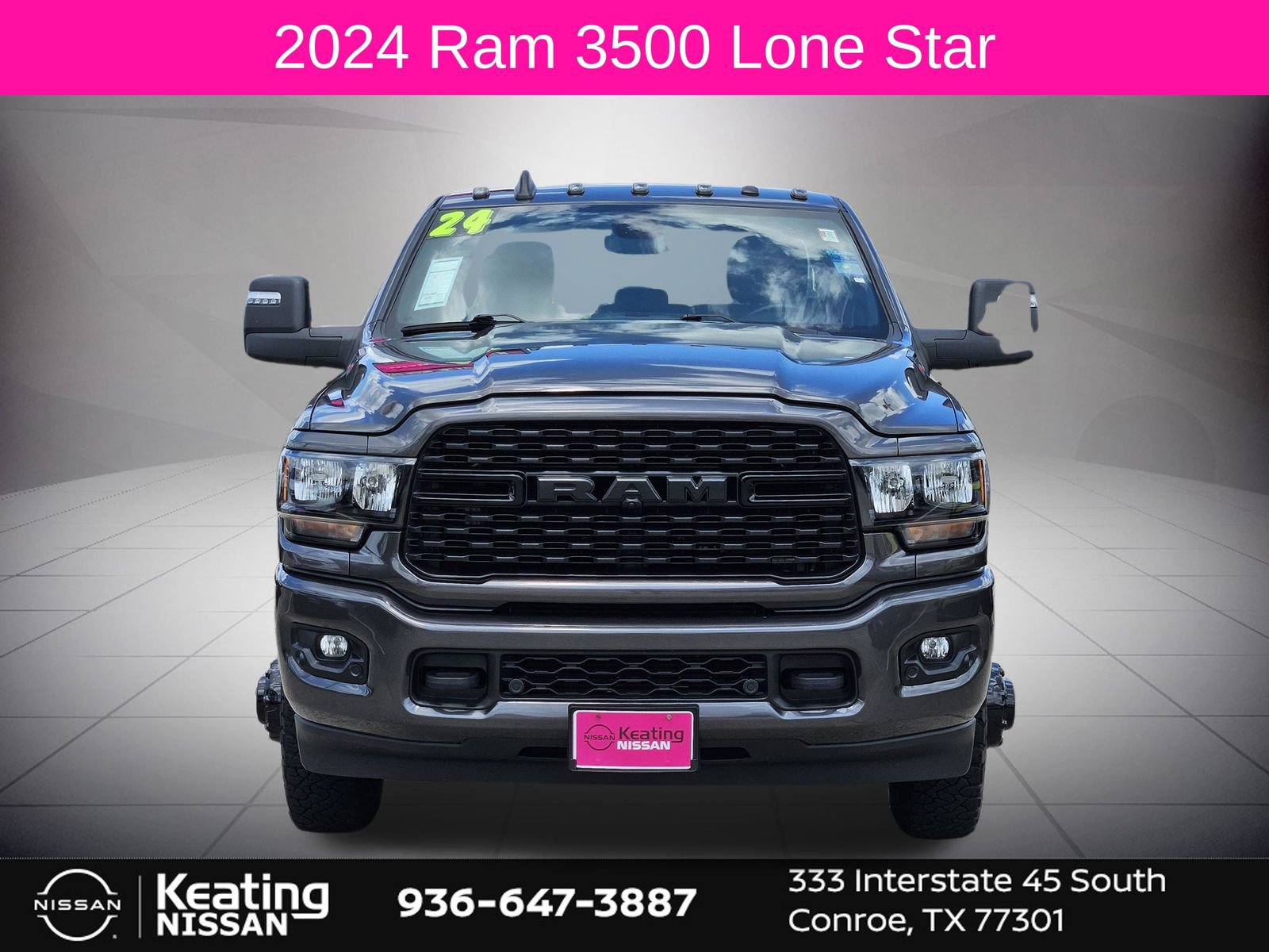 Used 2024 RAM 3500 Lone Star w/ Night Edition AWD/4WD image 2