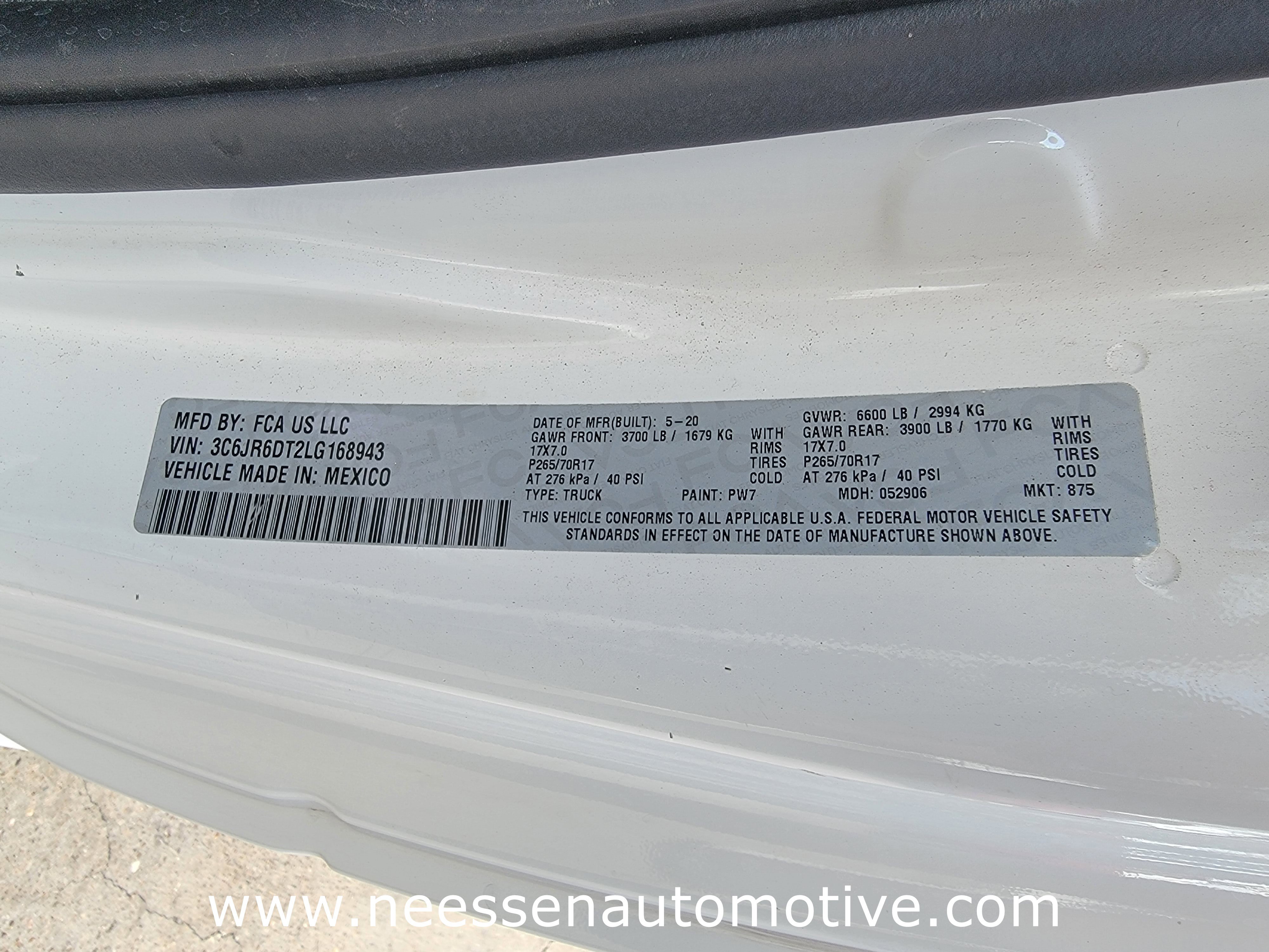 Used 2020 RAM 1500 Tradesman w/ Power & Remote Entry Group image 30