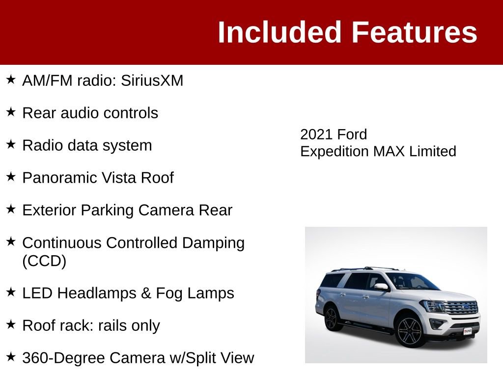 Used 2021 Ford Expedition Max Limited AWD/4WD image 4