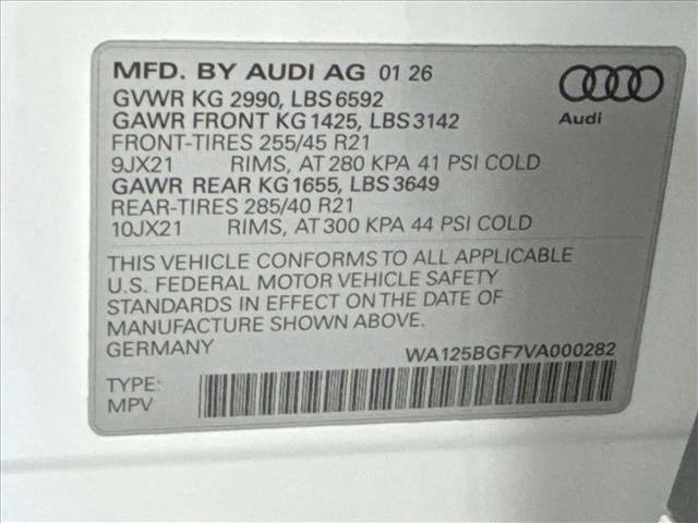 New 2027 Audi SQ6 e-tron Premium Plus AWD/4WD image 29