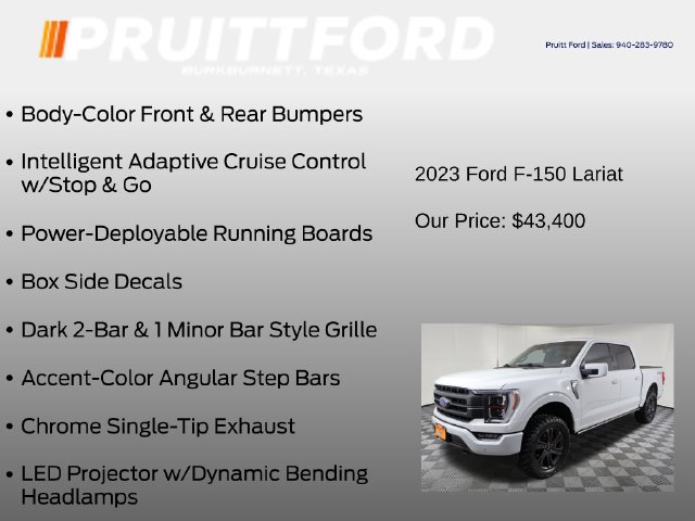 Used 2023 Ford F150 Lariat w/ Equipment Group 502A High AWD/4WD image 31