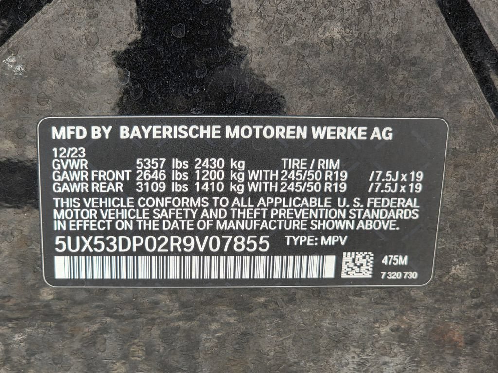 Used 2024 BMW X3 xDrive30i w/ Convenience Package AWD/4WD image 32