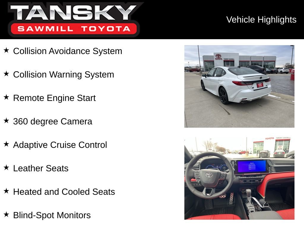 New 2026 Toyota Camry XSE image 9