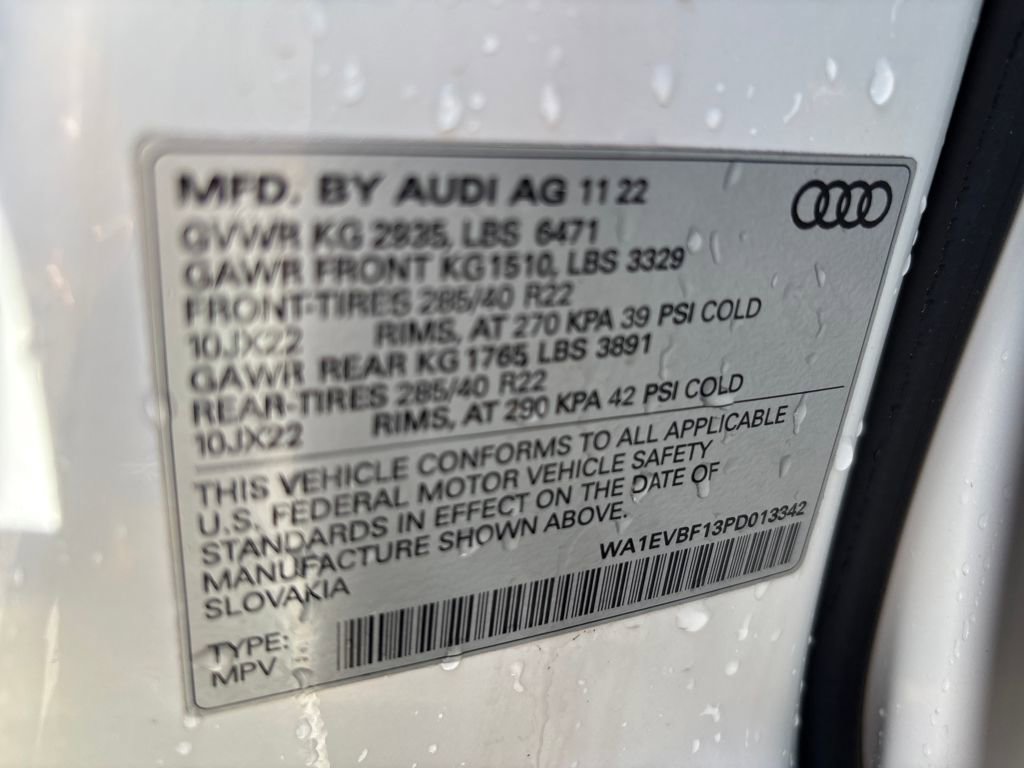 Used 2023 Audi Q8 Premium Plus w/ Premium Plus Package image 24