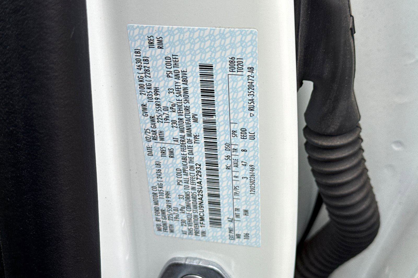 New 2025 Ford Escape ST-Line Select image 22