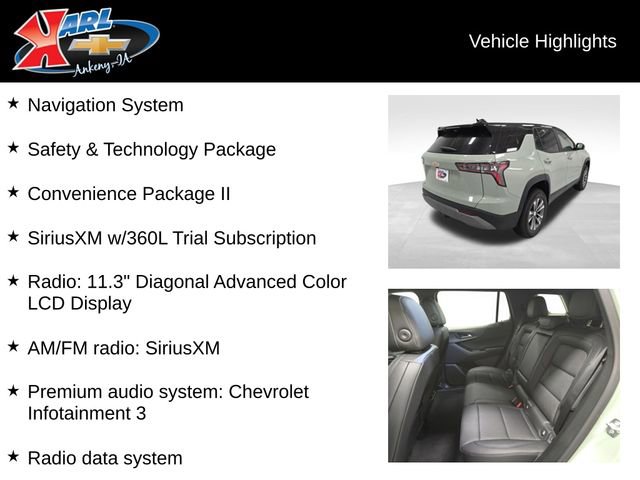 New 2026 Chevrolet Equinox LT w/ Convenience Package II image 3