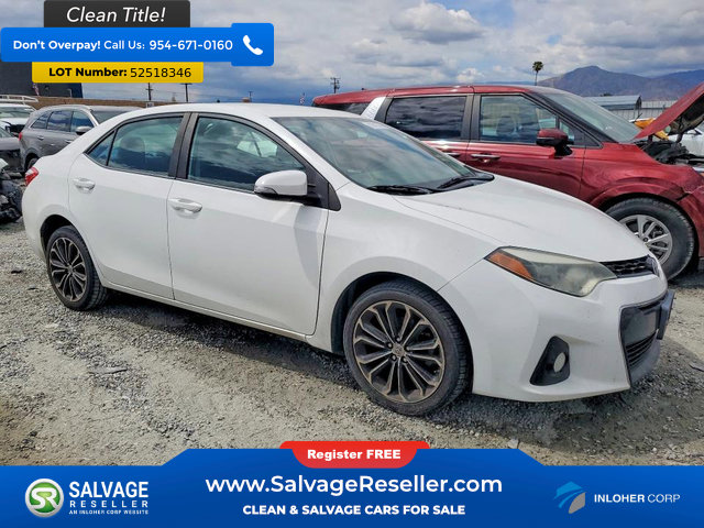 Used 2015 Toyota Corolla S w/ Protection Package FWD image 5