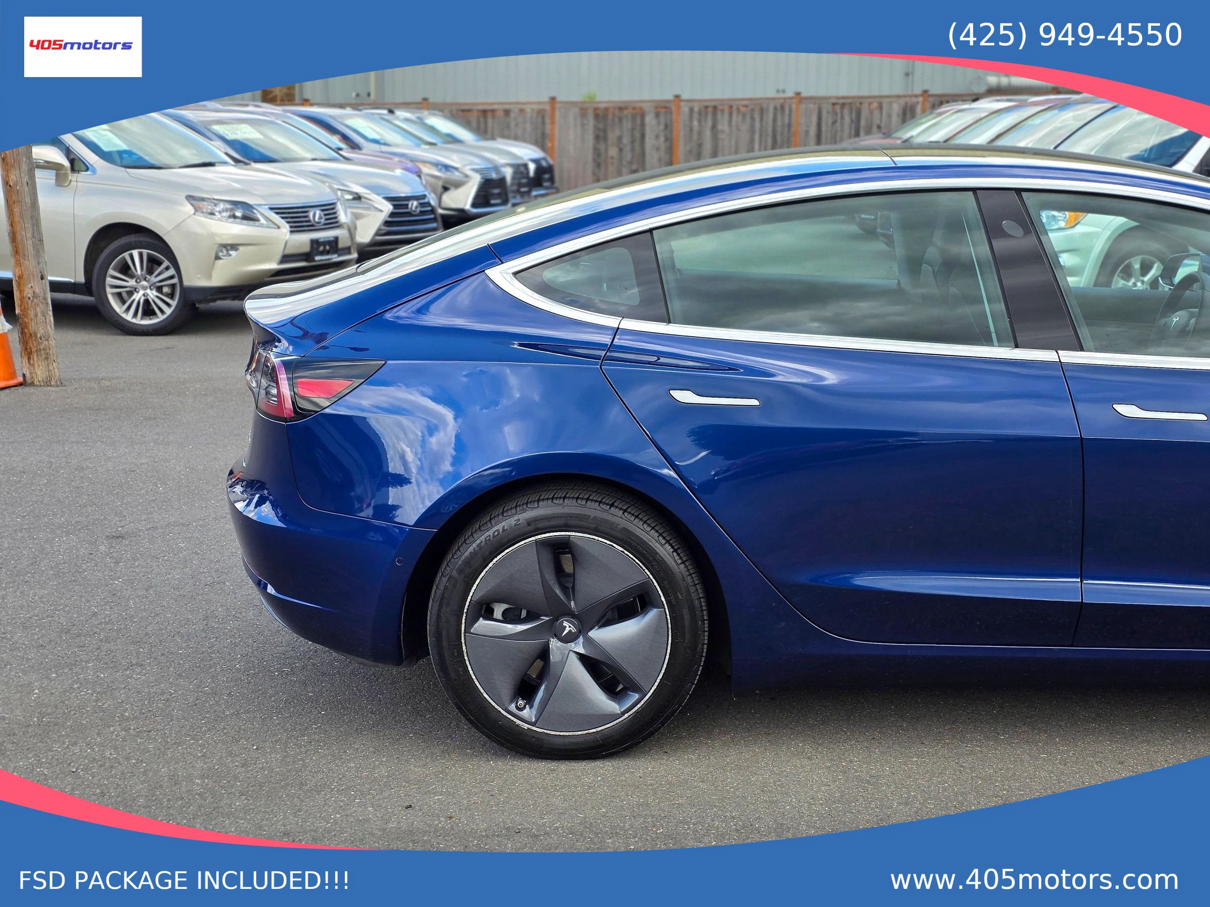 Used 2019 Tesla Model 3 Long Range AWD/4WD image 13