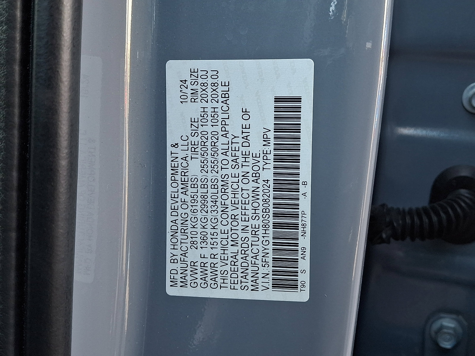 Certified 2025 Honda Pilot Elite image 20