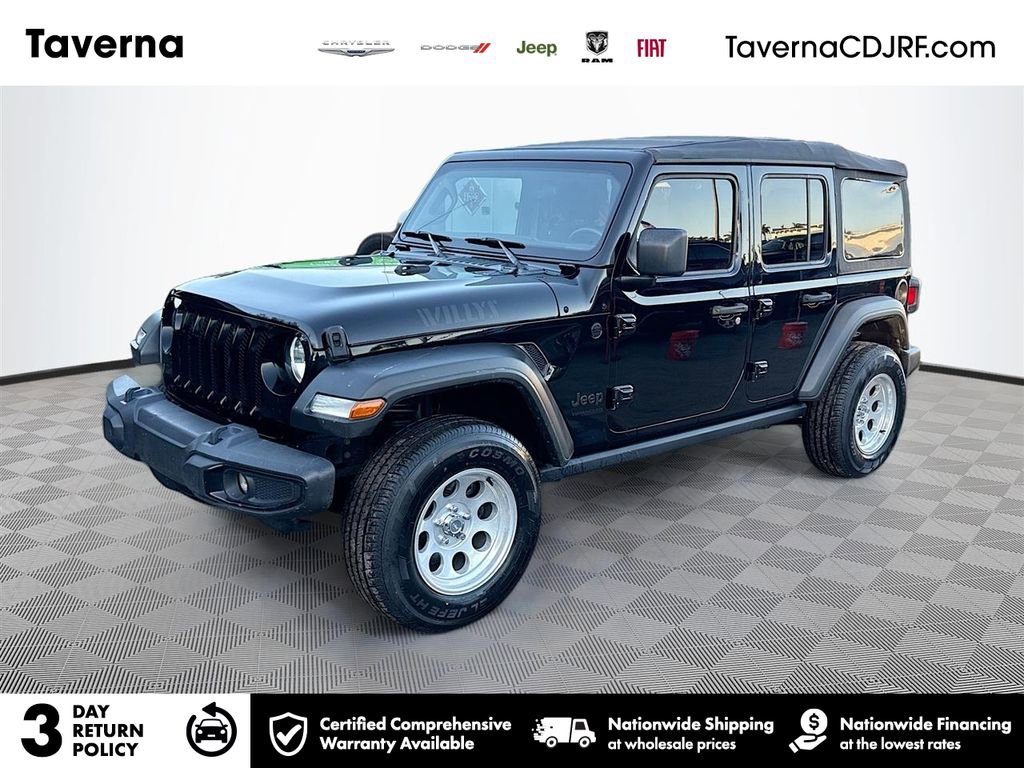 Used 2021 Jeep Wrangler Unlimited Willys