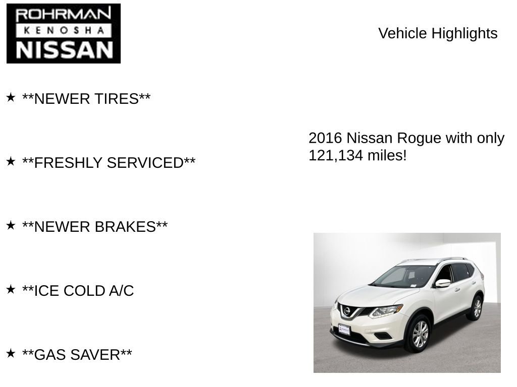 Used 2016 Nissan Rogue SV image 7