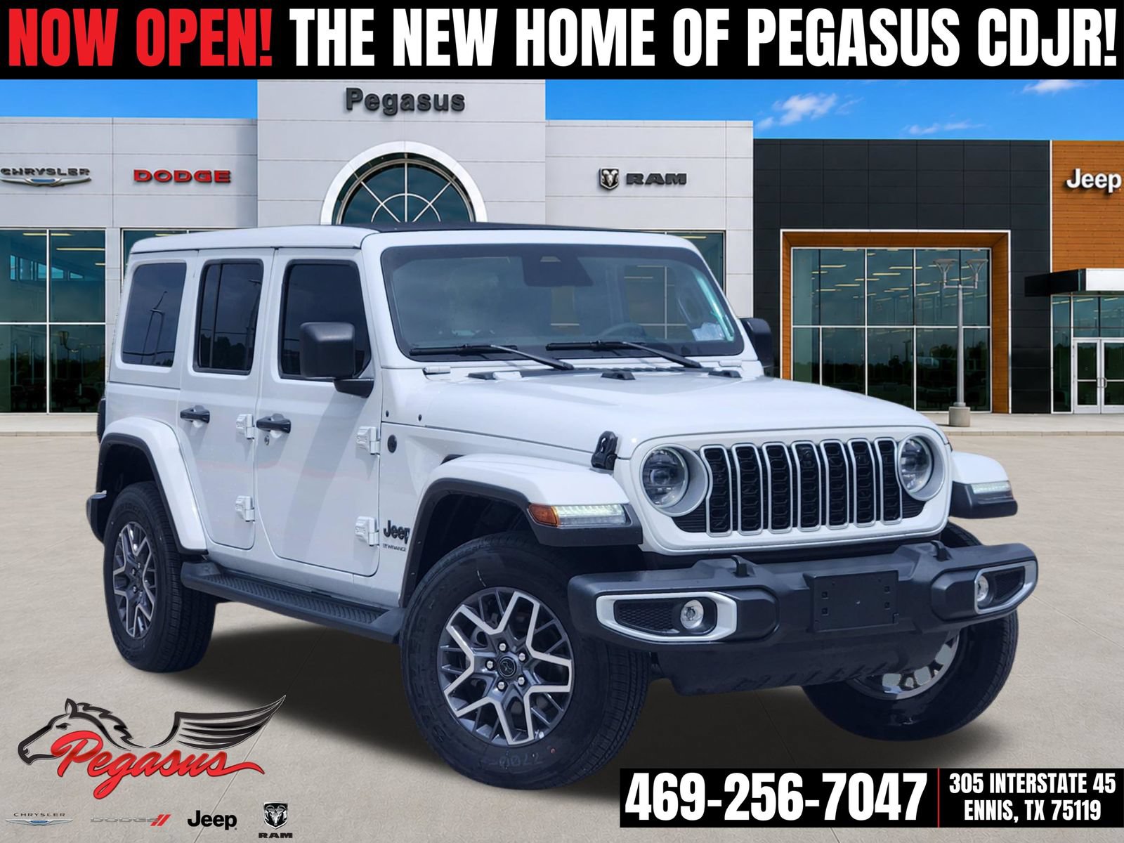Used 2025 Jeep Wrangler Unlimited Sahara AWD/4WD image 1