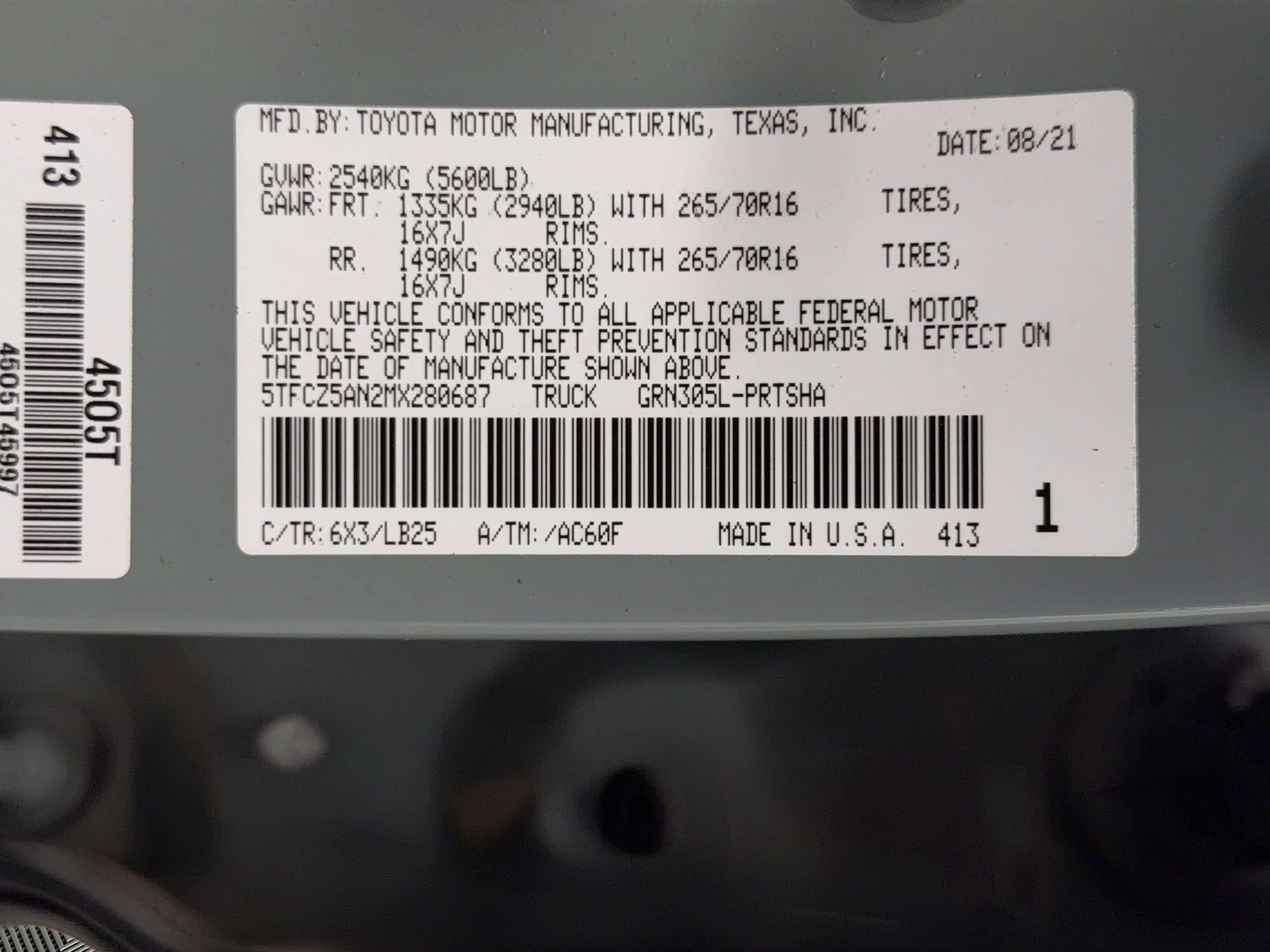 Used 2021 Toyota Tacoma TRD Pro AWD/4WD image 27